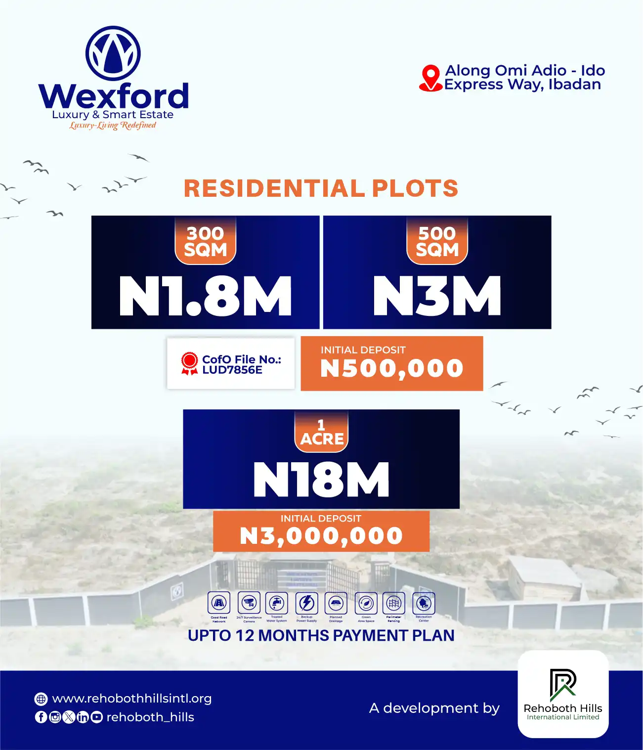 WEXFORD NOW SELLING RESIDENTIAL