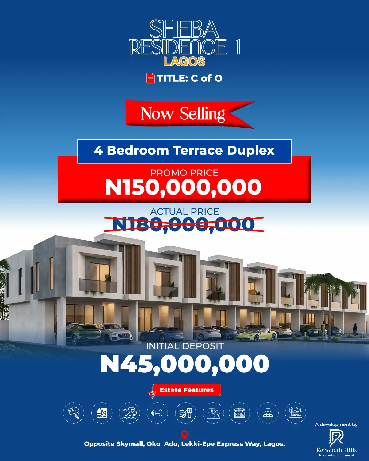 SHEBA RESIDENCE NOW SELLING